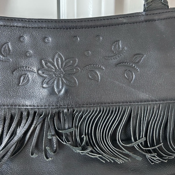 Vintage Fossil leather shoulder bag - Picture 2 of 6